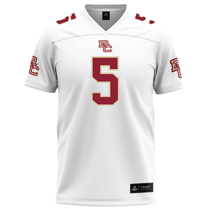 Boston College - NCAA Football : Anthony Coellner - White Football Jersey-0