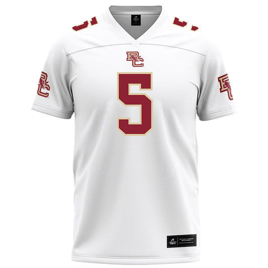 Boston College - NCAA Football : Anthony Coellner - White Football Jersey-0