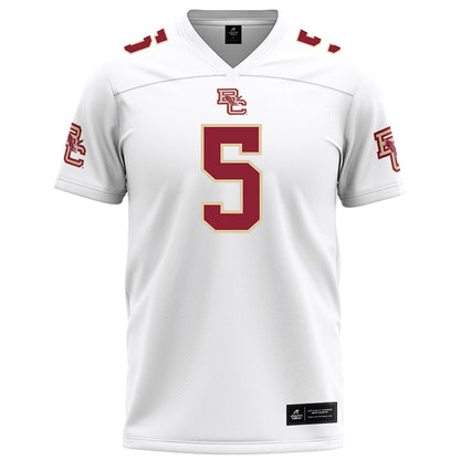 Boston College - NCAA Football : Marcus Upton - White Football Jersey-0