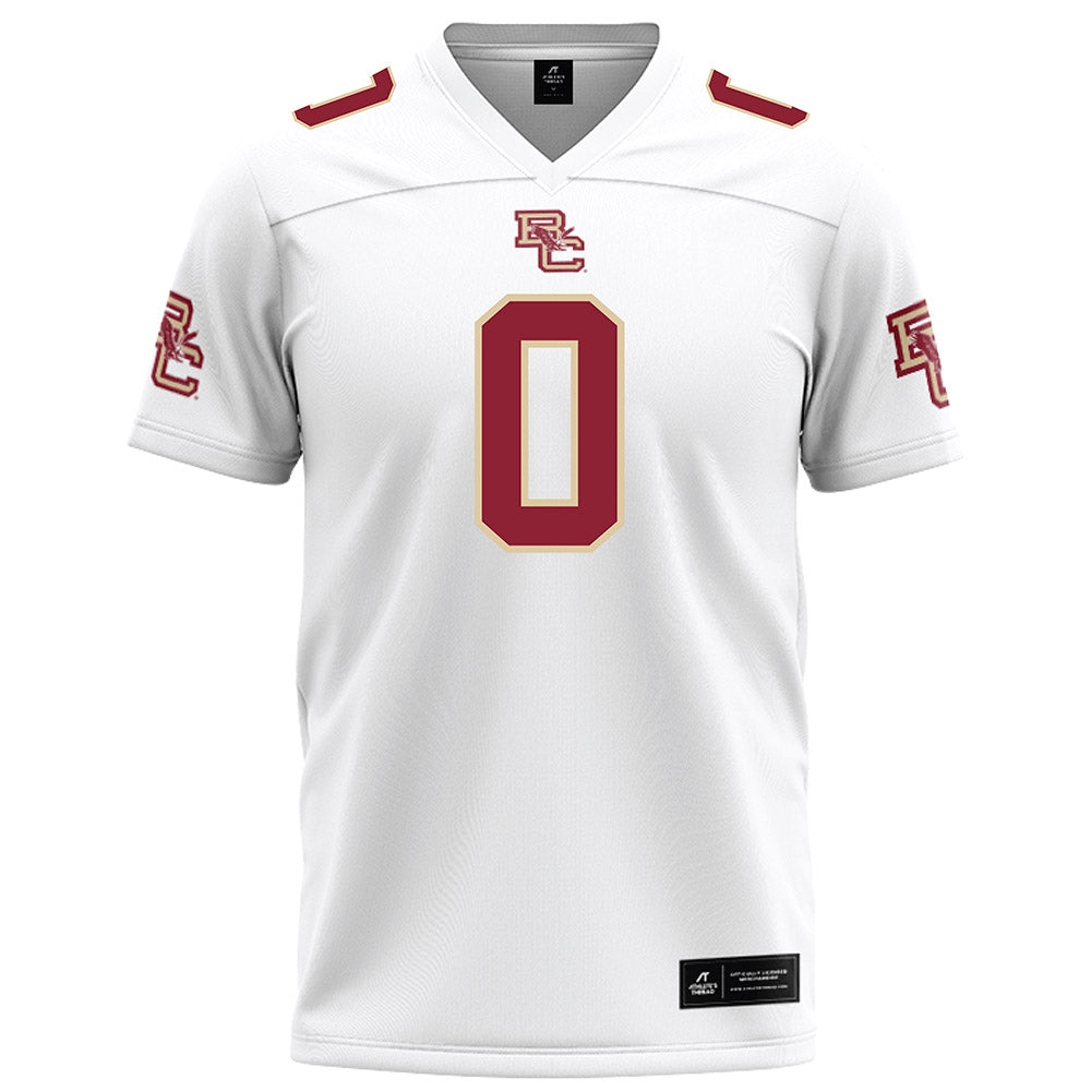 Boston College - NCAA Football : TJ Green - White Football Jersey-0