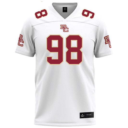 Boston College - NCAA Football : Israel Oladipupo - White Football Jersey-0