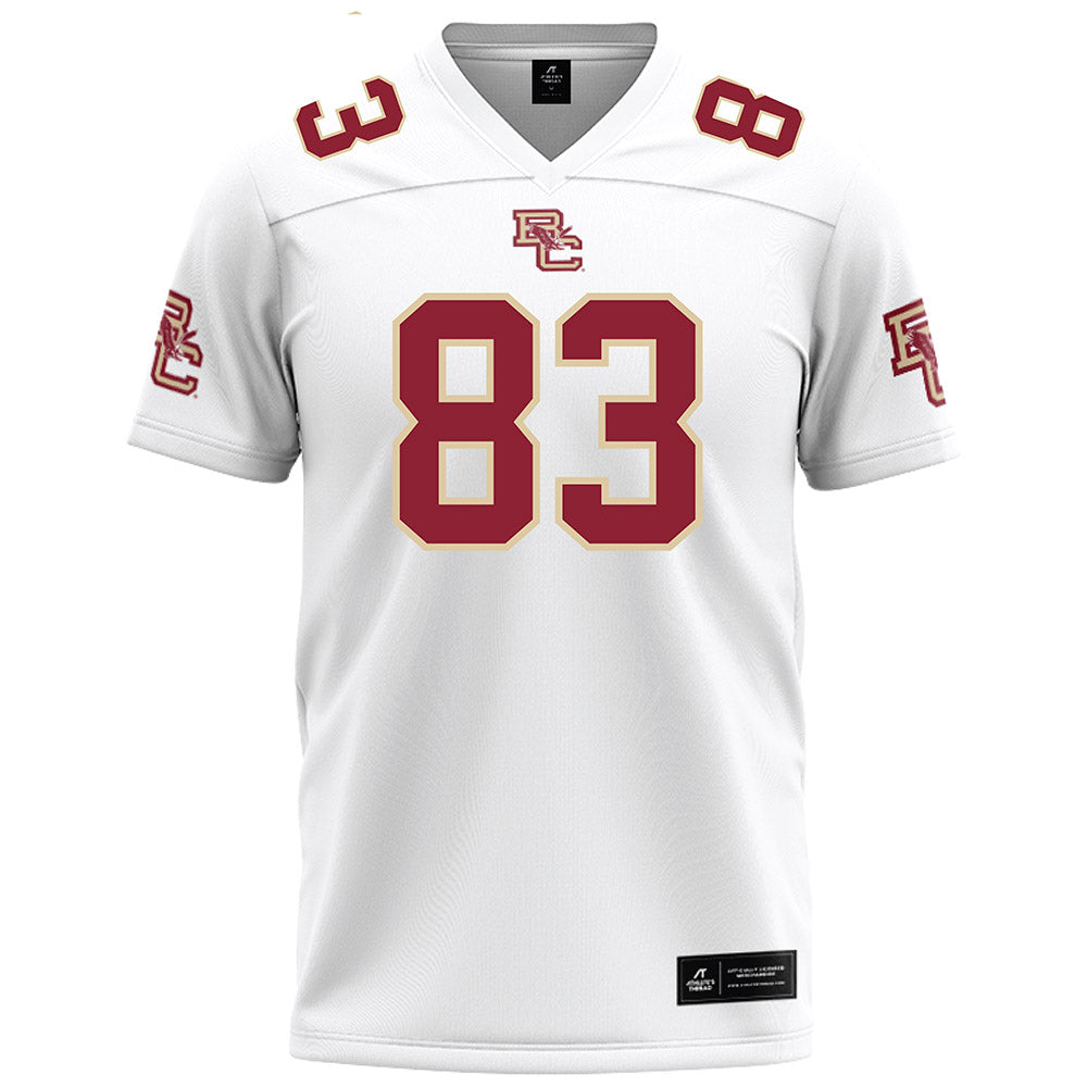 Boston College - NCAA Football : Jackson Wade - White Football Jersey-0