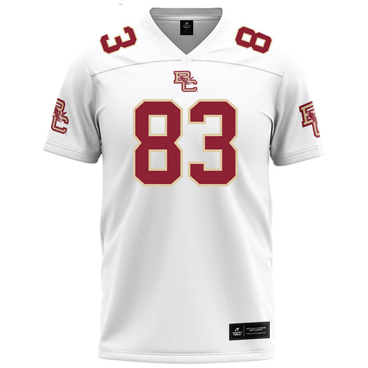 Boston College - NCAA Football : Jackson Wade - White Football Jersey-0