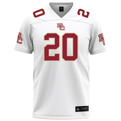 Boston College - NCAA Football : Marcus Upton - White Football Jersey-0