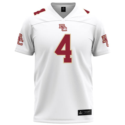 Boston College - NCAA Football : Kris Jones - White Football Jersey-0