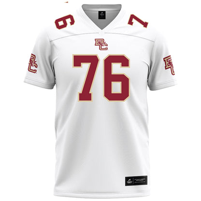 Boston College - NCAA Football : Tanner Chlupsa - White Football Jersey-0