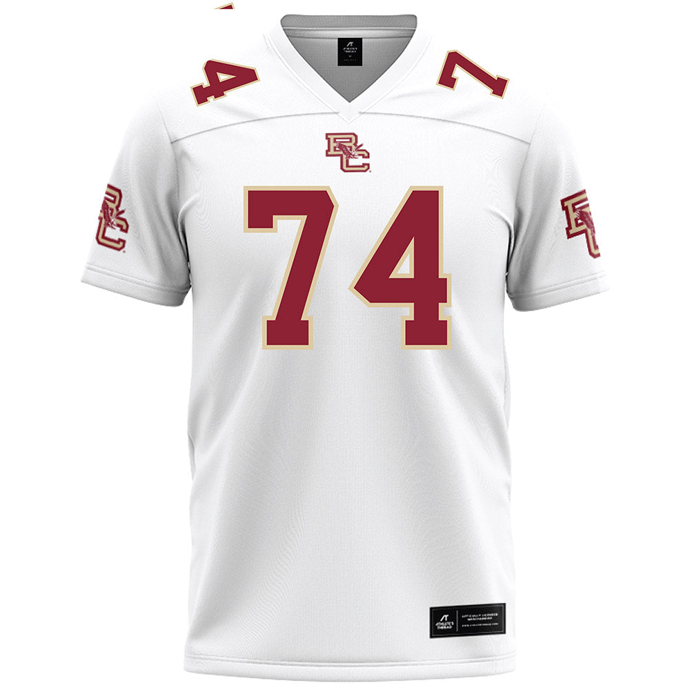 Boston College - NCAA Football : Marcelino Antunes Jr - White Football Jersey-0