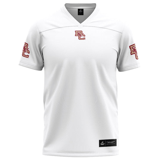 Boston College - NCAA Football : Gavin Neil - White Football Jersey-0