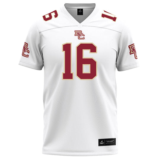 Boston College - NCAA Football : Anthony Palano - White Football Jersey-0