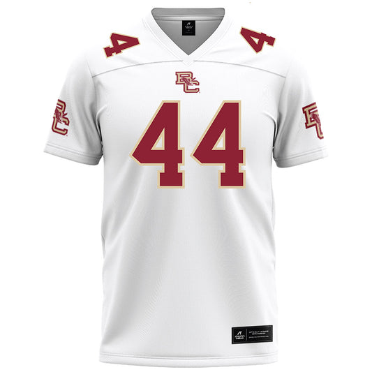 Boston College - NCAA Football : Palaie Faoa - White Football Jersey-0