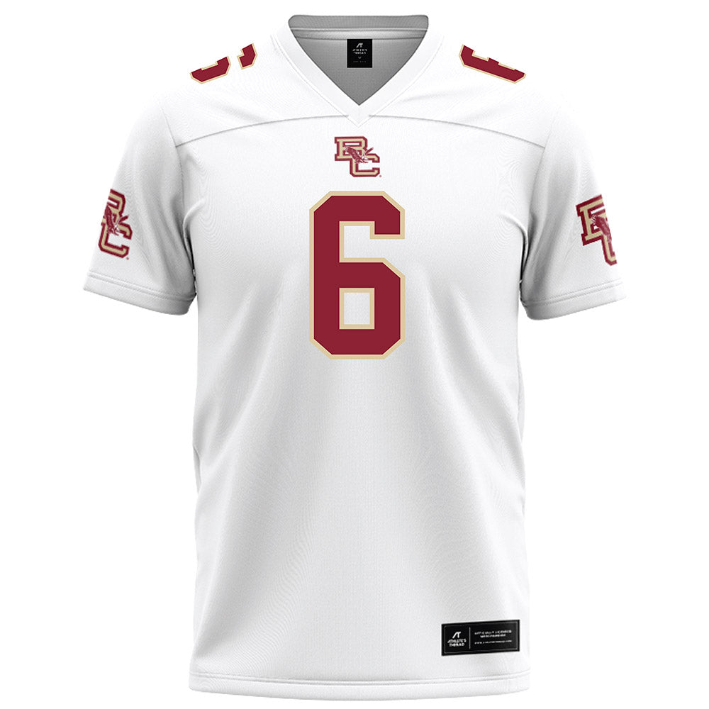 Boston College - NCAA Football : Chris Marable - White Football Jersey-0