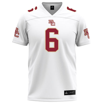 Boston College - NCAA Football : Chris Marable - White Football Jersey-0