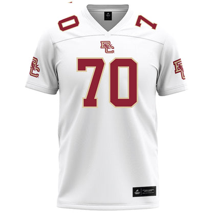 Boston College - NCAA Football : Reggie Jackson - White Football Jersey-0