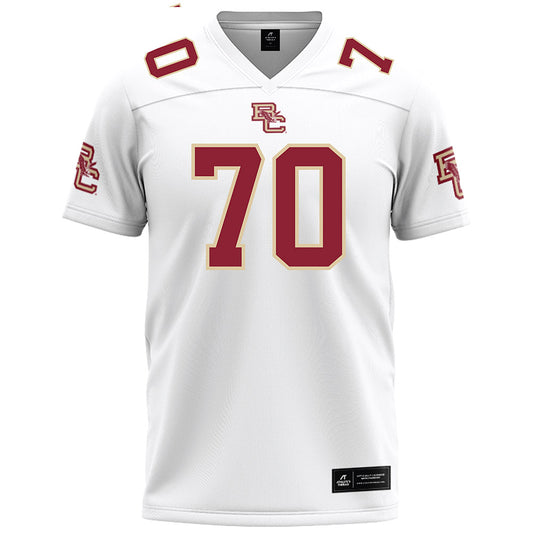 Boston College - NCAA Football : Reggie Jackson - White Football Jersey-0