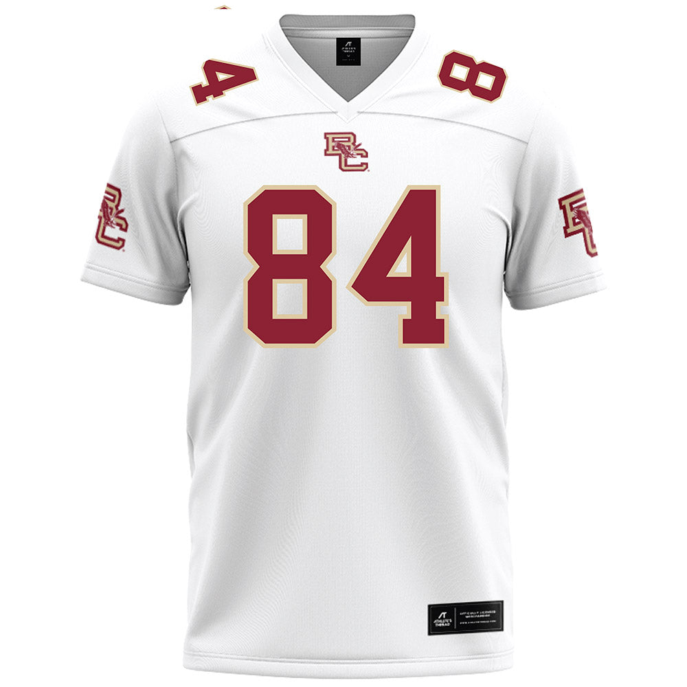Boston College - NCAA Football : Brady Clough - White Football Jersey