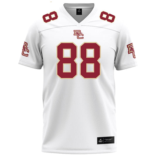 Boston College - NCAA Football : Cam McGee - White Football Jersey-0