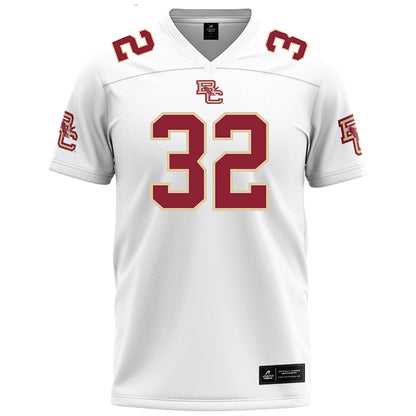 Boston College - NCAA Football : Michael Landolfi - White Football Jersey-0
