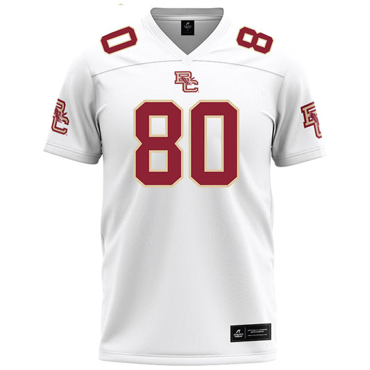 Boston College - NCAA Football : Bryce Dopson - White Football Jersey-0