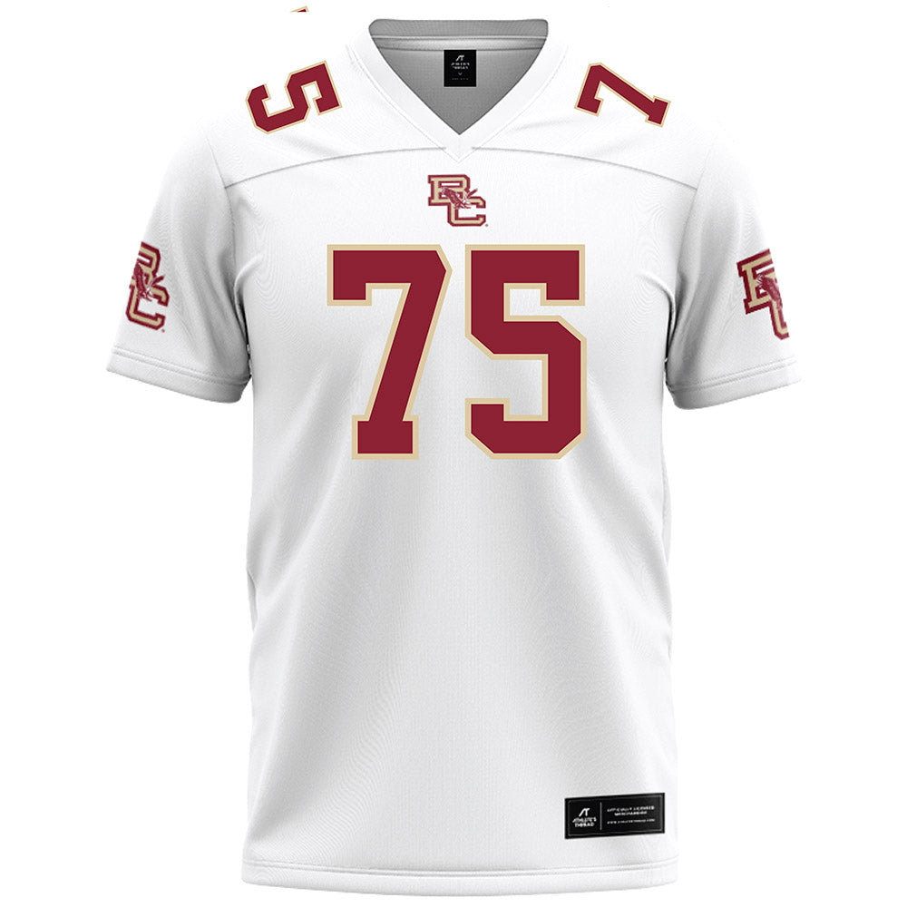 Boston College - NCAA Football : Pape Abdoulaye Sy - White Football Jersey-0