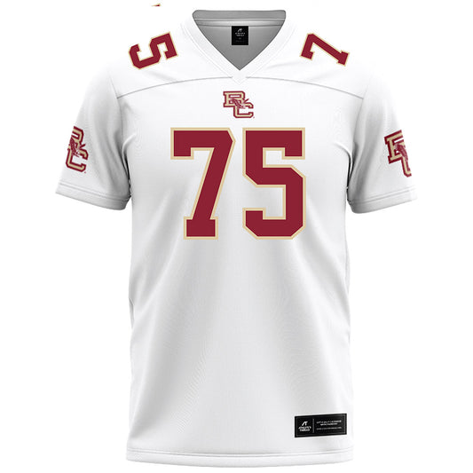 Boston College - NCAA Football : Pape Abdoulaye Sy - White Football Jersey-0