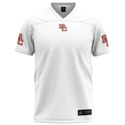 Boston College - NCAA Football : Dominic Funke - White Football Jersey-0