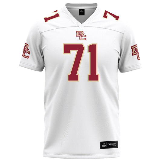 Boston College - NCAA Football : Kristian Phillips - White Football Jersey-0