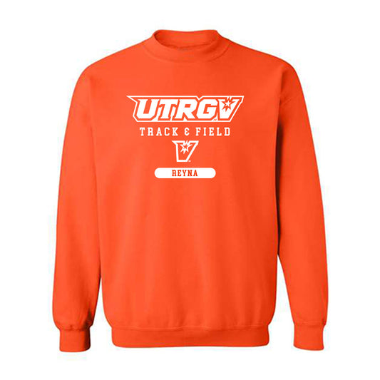 UTRGV - NCAA Men's Track & Field : Victor Reyna - Classic Shersey Crewneck Sweatshirt-0