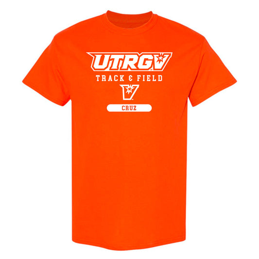 UTRGV - NCAA Women's Track & Field : Faith Cruz - Classic Shersey T-Shirt-0