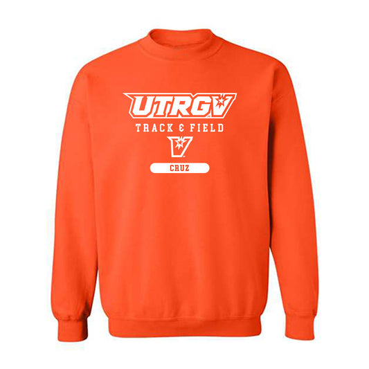 UTRGV - NCAA Women's Track & Field : Faith Cruz - Classic Shersey Crewneck Sweatshirt-0