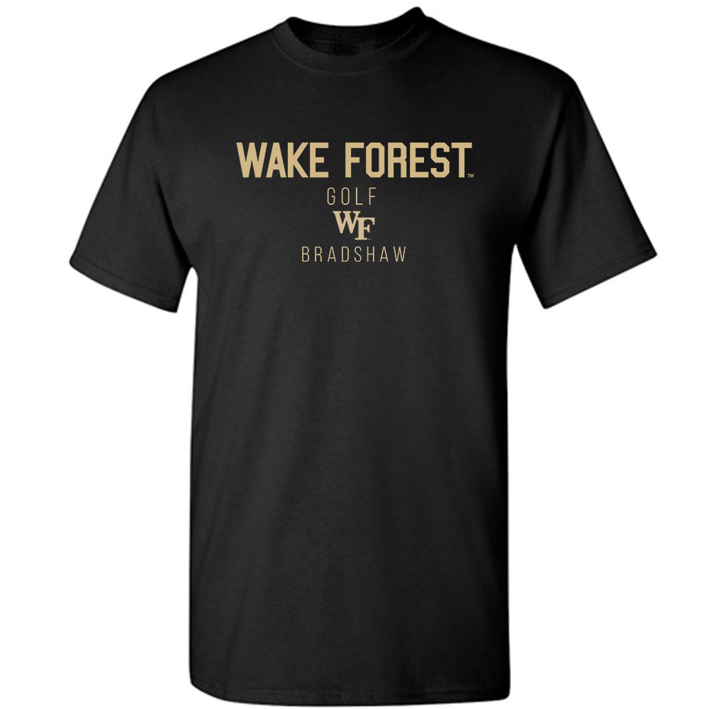 Wake Forest - NCAA Men's Golf : Sage Bradshaw - Classic Shersey T-Shirt-0