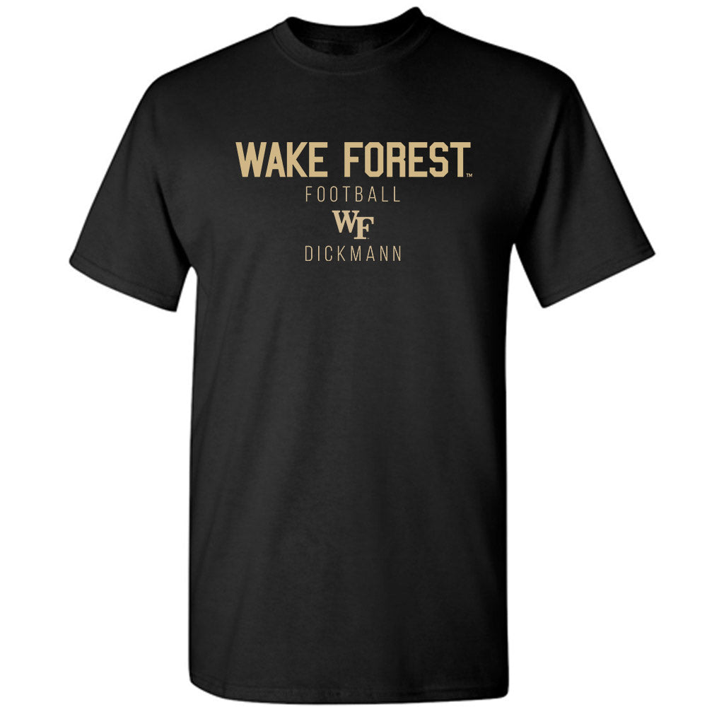 Wake Forest - NCAA Football : Drayden Dickmann - Classic Shersey T-Shirt-0