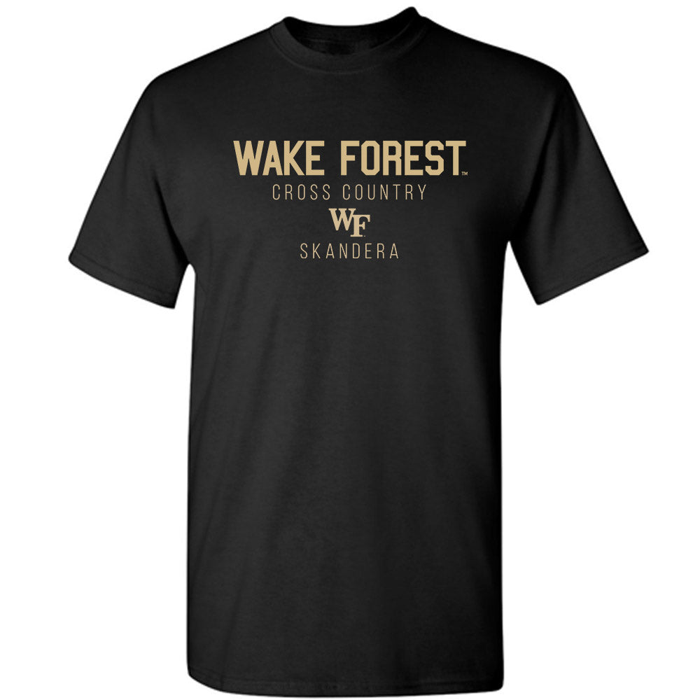 Wake Forest - NCAA Men's Cross Country : Daniel Skandera - Classic Shersey T-Shirt-0