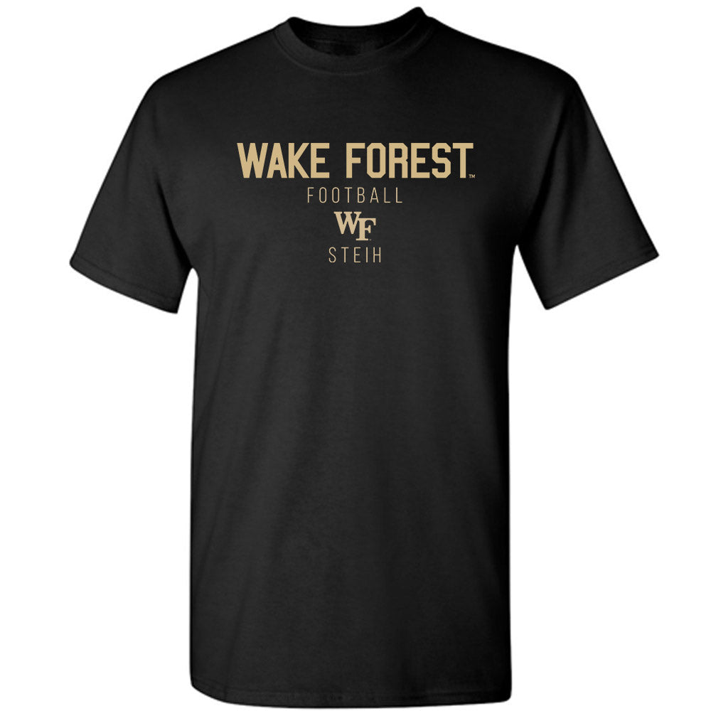 Wake Forest - NCAA Football : George Steih - Classic Shersey T-Shirt-0