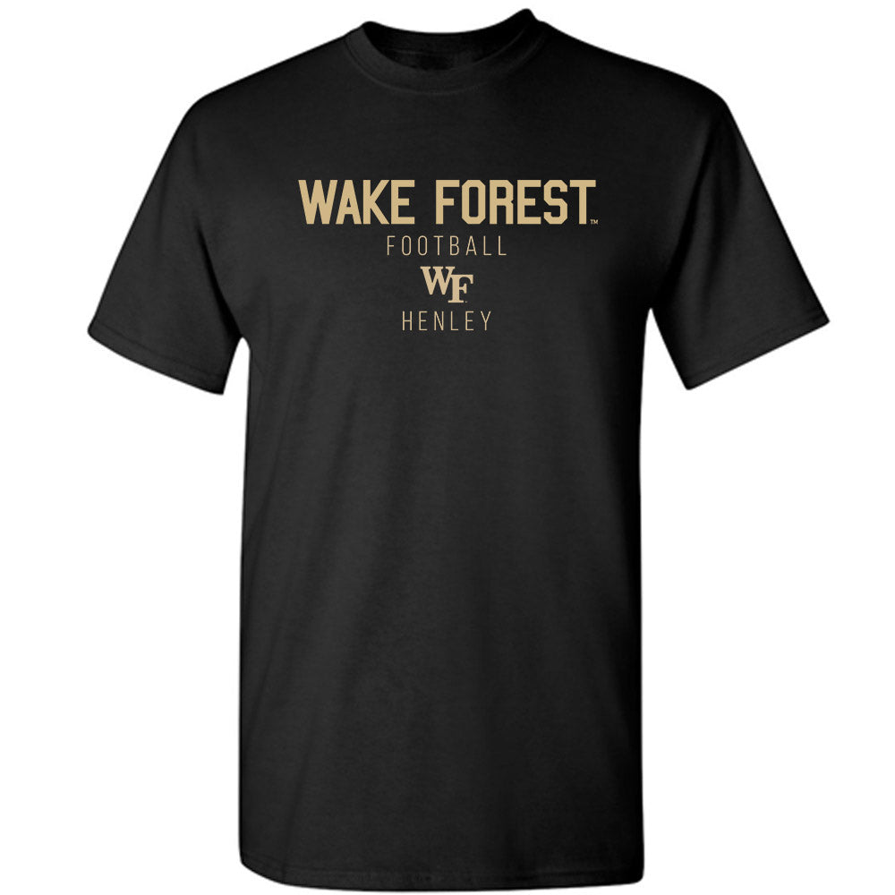 Wake Forest - NCAA Football : Ryan Henley - Classic Shersey T-Shirt-0
