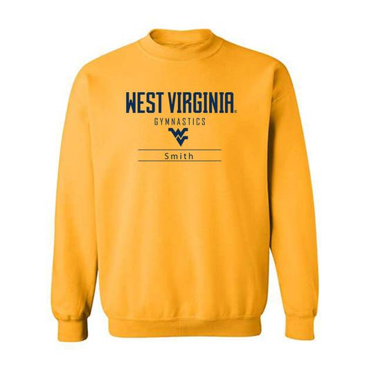 West Virginia - NCAA Women's Gymnastics : Emerson Smith - Classic Shersey Crewneck Sweatshirt-0