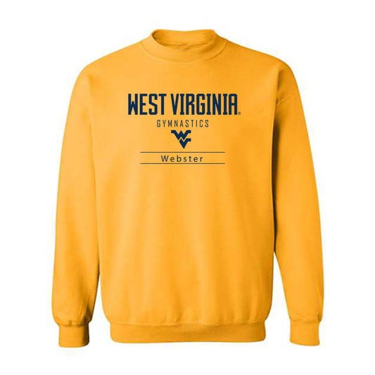 West Virginia - NCAA Women's Gymnastics : Eden Webster - Classic Shersey Crewneck Sweatshirt-0