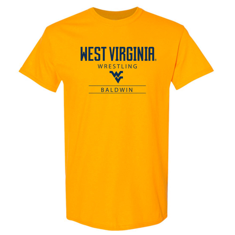 West Virginia - NCAA Wrestling : Michael Baldwin - Classic Shersey T-Shirt-0