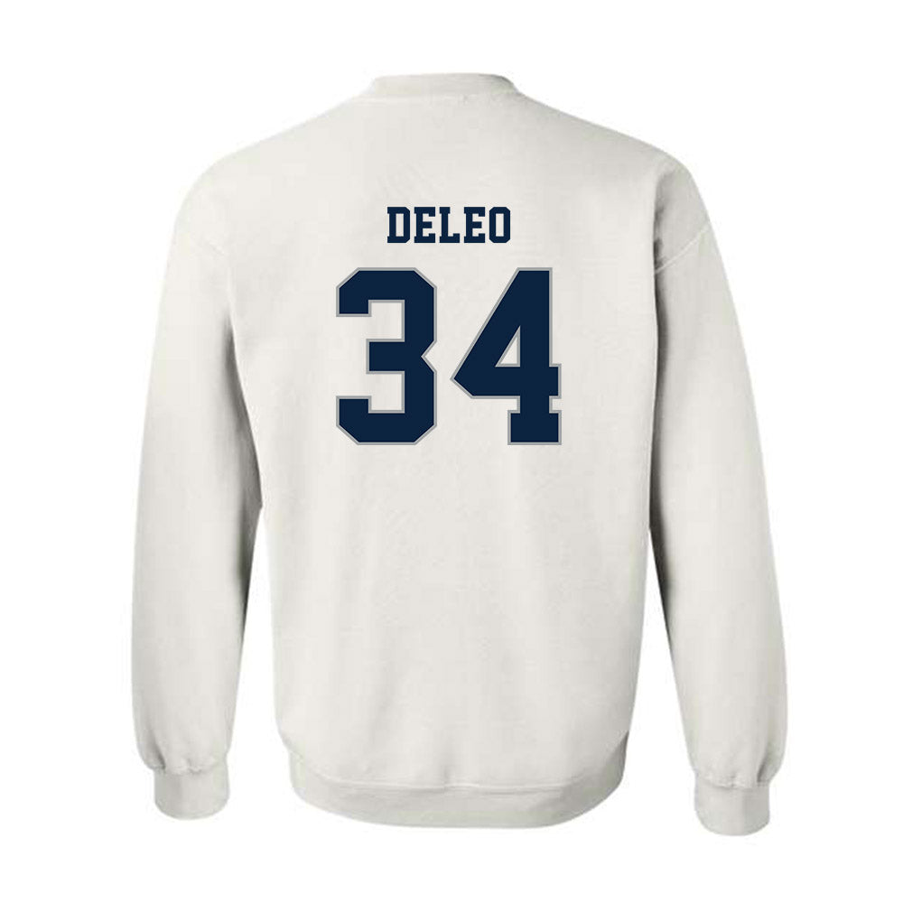 Xavier - NCAA Baseball : Asher DeLeo - Classic Shersey Crewneck Sweatshirt-1