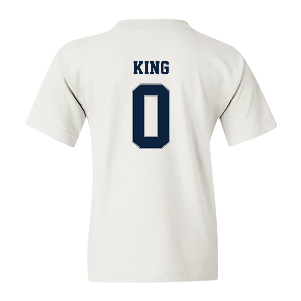 Xavier - NCAA Baseball : Alex King - Classic Shersey Youth T-Shirt-1