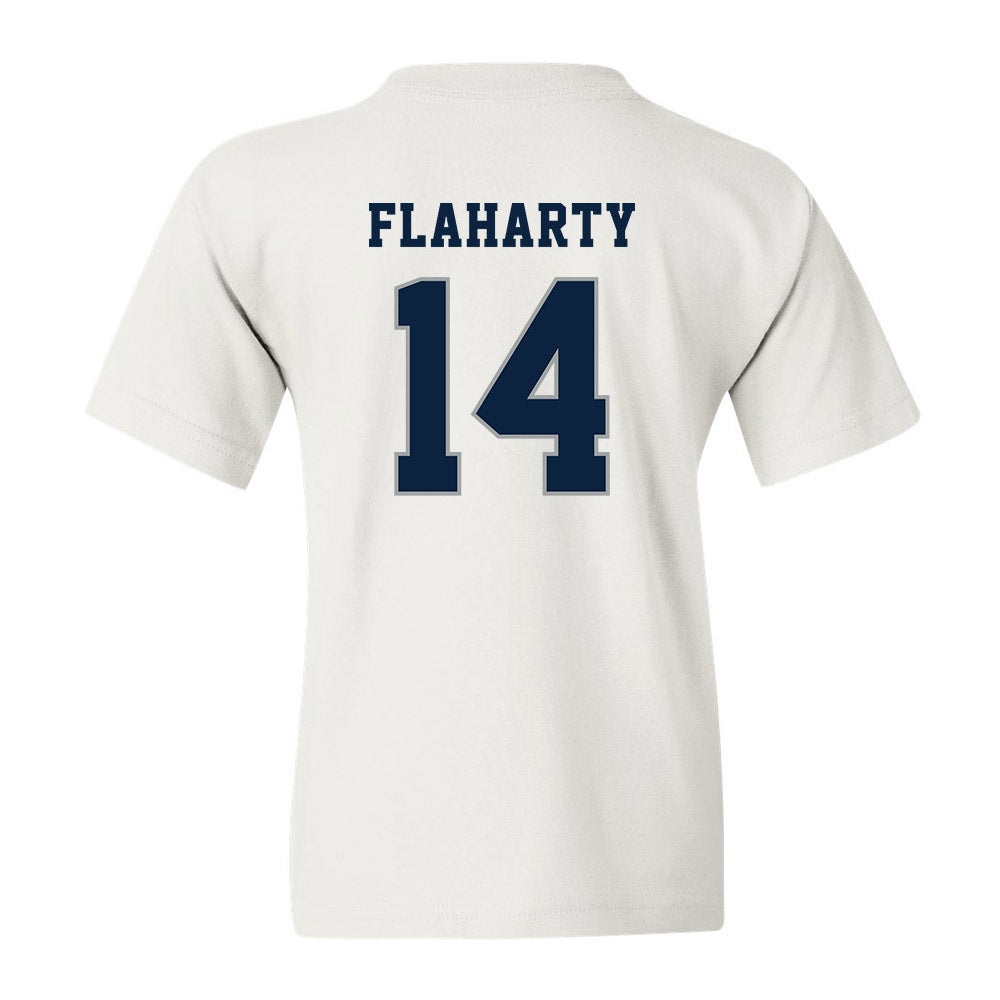 Xavier - NCAA Women's Volleyball : Catherine Flaharty - Youth T-Shirt