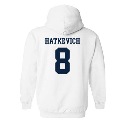 Xavier - NCAA Women's Volleyball : Macy Hatkevich - Classic Shersey Hooded Sweatshirt-1
