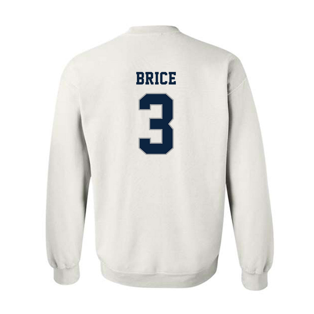 Xavier - NCAA Men's Soccer : Nolan Brice - Classic Shersey Crewneck Sweatshirt-1