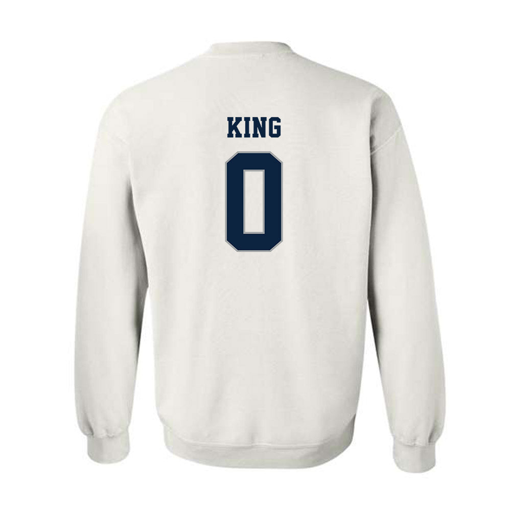 Xavier - NCAA Baseball : Alex King - Classic Shersey Crewneck Sweatshirt-1