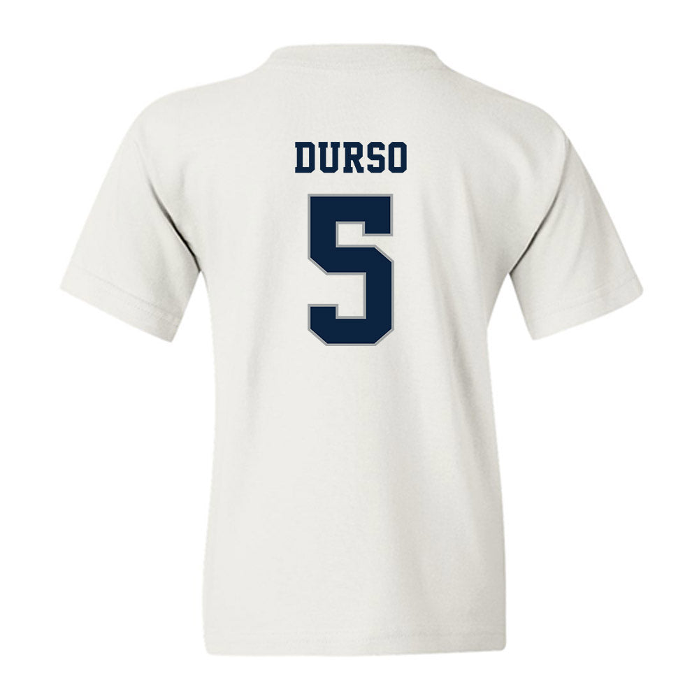 Xavier - NCAA Men's Soccer : Ryan Durso - Classic Shersey Youth T-Shirt-1