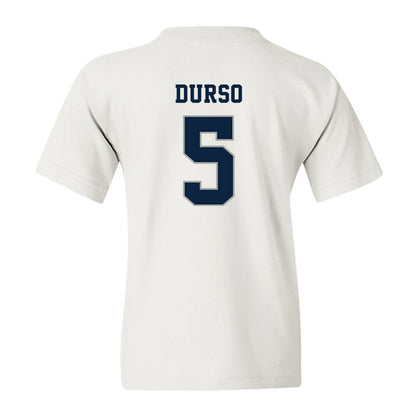Xavier - NCAA Men's Soccer : Ryan Durso - Classic Shersey Youth T-Shirt-1