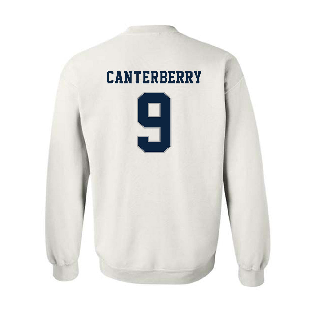 Xavier - NCAA Baseball : Donavan Canterberry - Classic Shersey Crewneck Sweatshirt-1