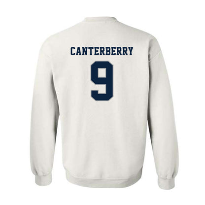 Xavier - NCAA Baseball : Donavan Canterberry - Classic Shersey Crewneck Sweatshirt-1
