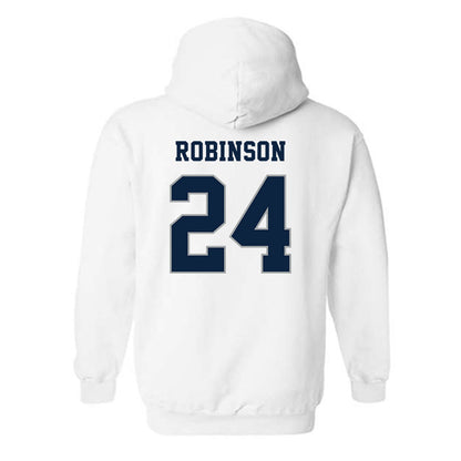 Xavier - NCAA Baseball : Cooper Robinson - Classic Shersey Hooded Sweatshirt-1