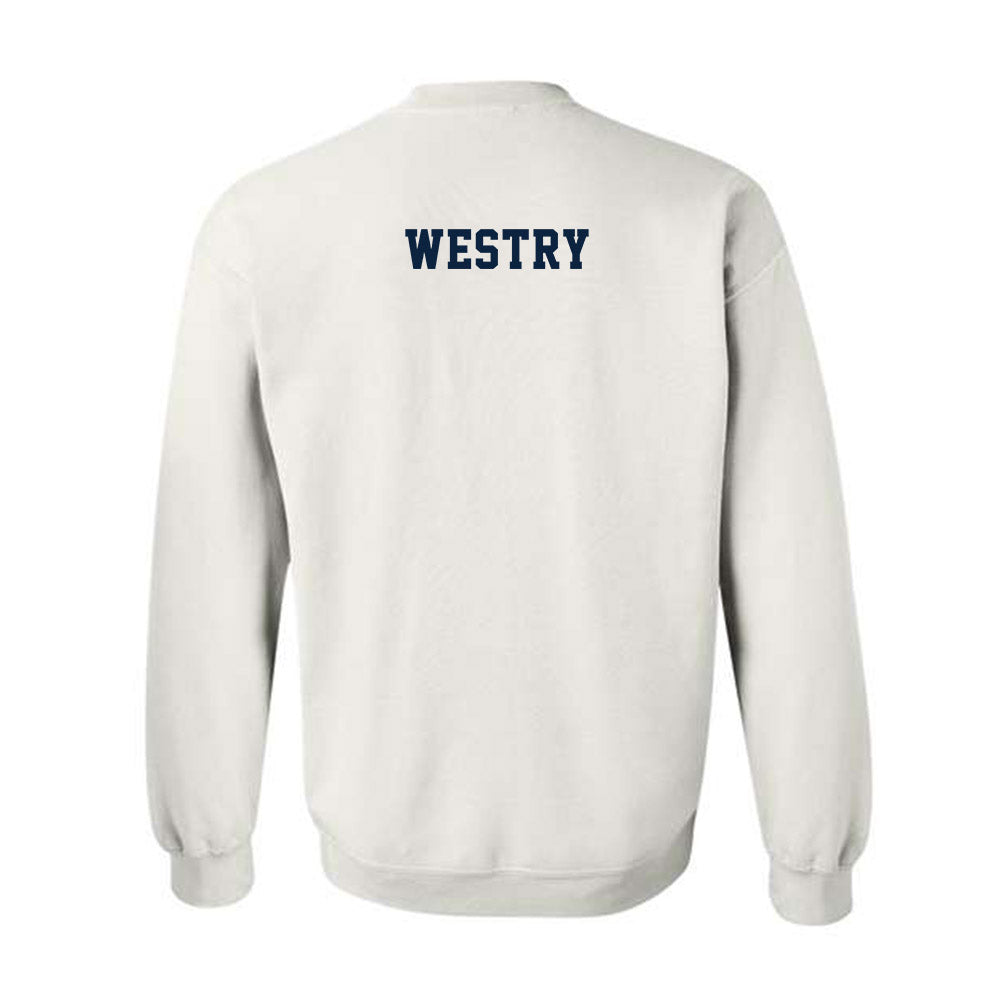 Xavier - NCAA Men's Basketball : Chance Westry - Classic Shersey Crewneck Sweatshirt-1