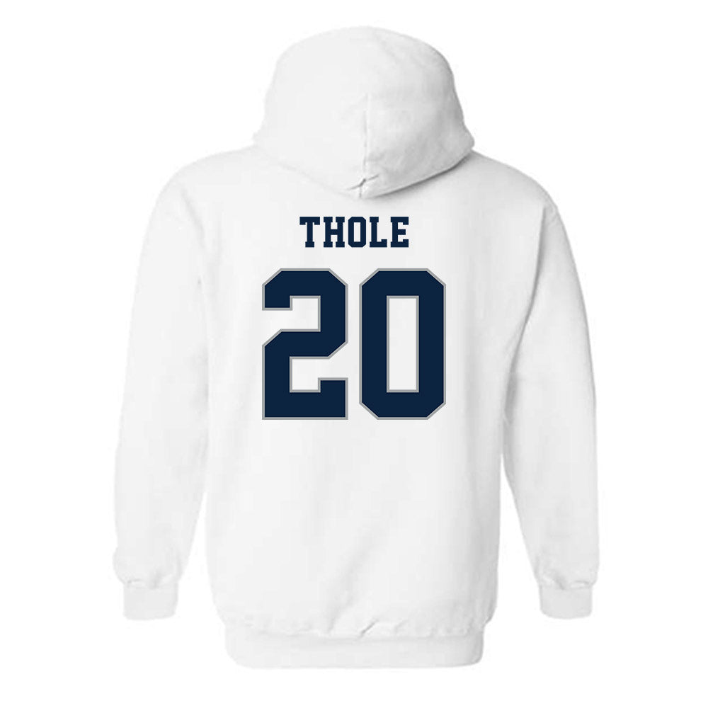 Xavier - NCAA Men's Basketball : Henry Thole - Classic Shersey Hooded Sweatshirt-1